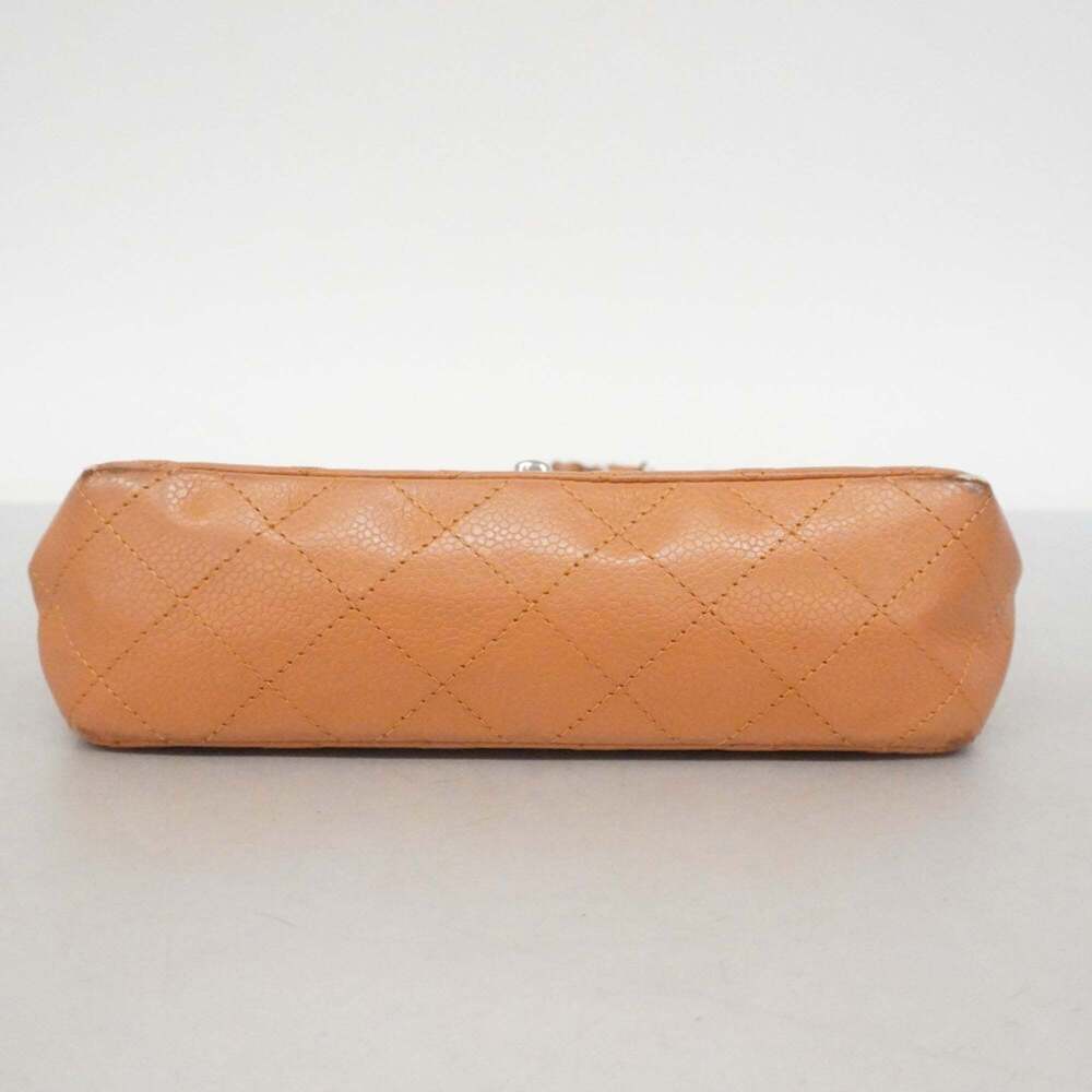 CHANEL Brown Caviar Leather Shoulder Bag - Picture 3 of 15